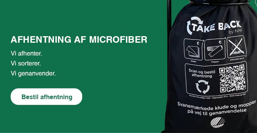 Afhentning af microfiber | Take back by NMF